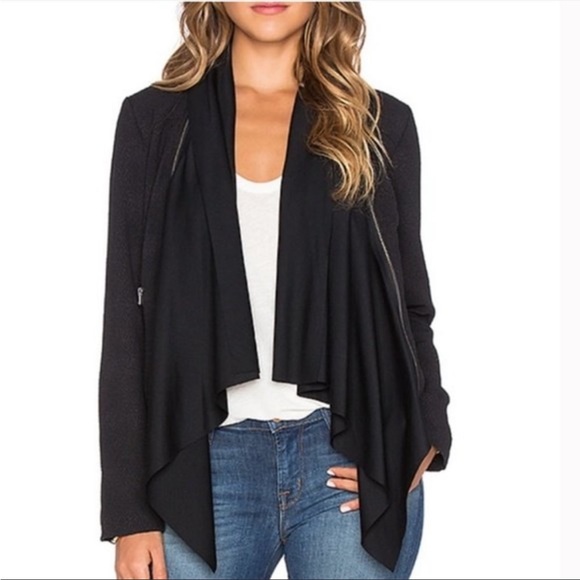 NWT Ella Moss Serena Drape Front Jacket - Picture 2 of 12